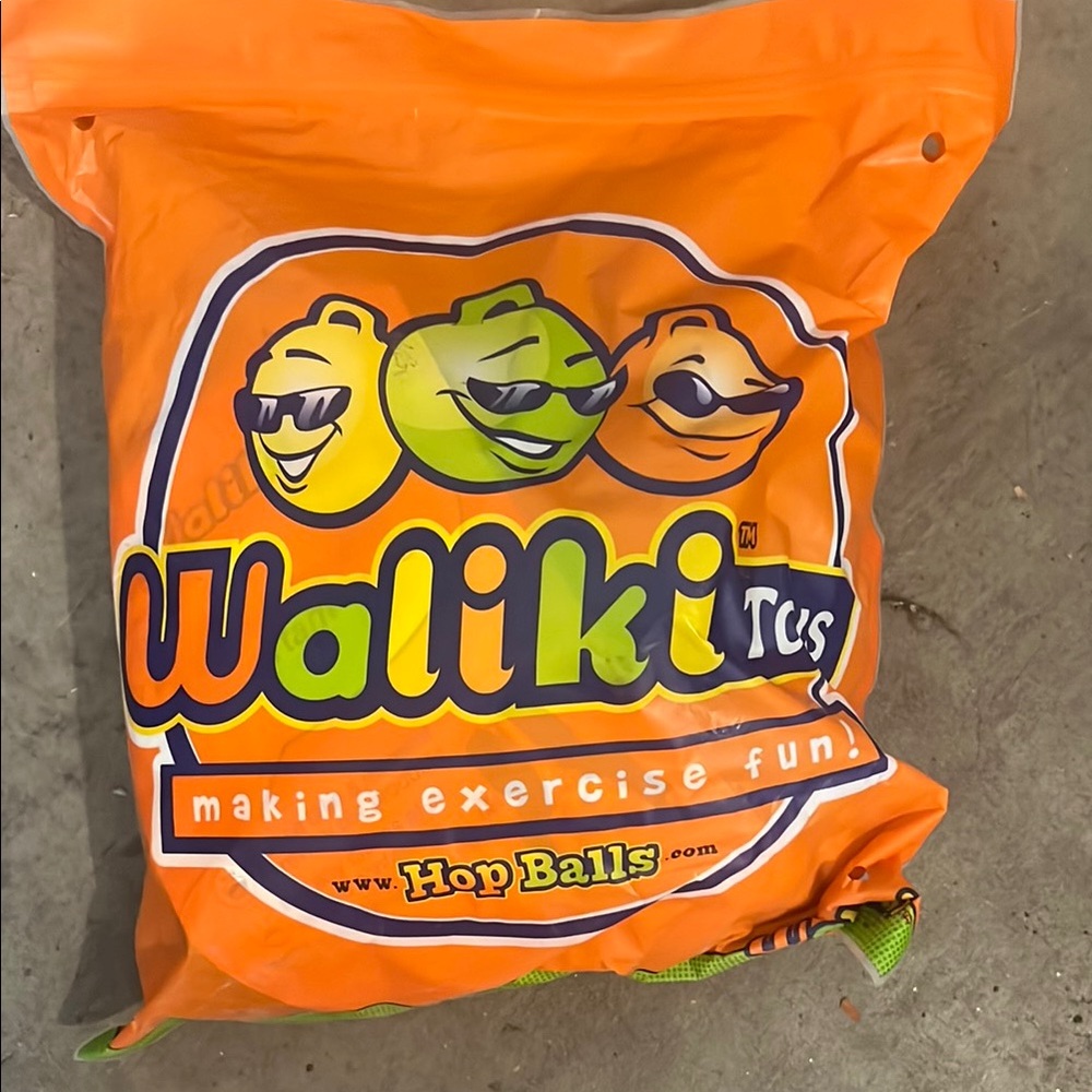 Waliki Toys Orange Hop Ball